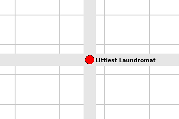 Map to Littlest Laundromat